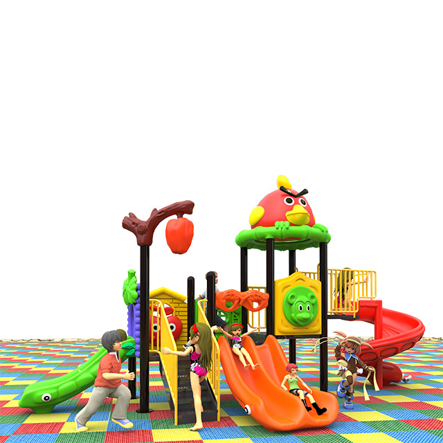 Parco giochi all'aperto a tema Angry Birds di nuovo stile per la scuola materna